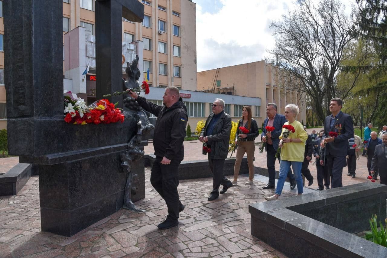 У Полтаві вшанували пам'ять жертв аварії на Чорнобильській АЕС