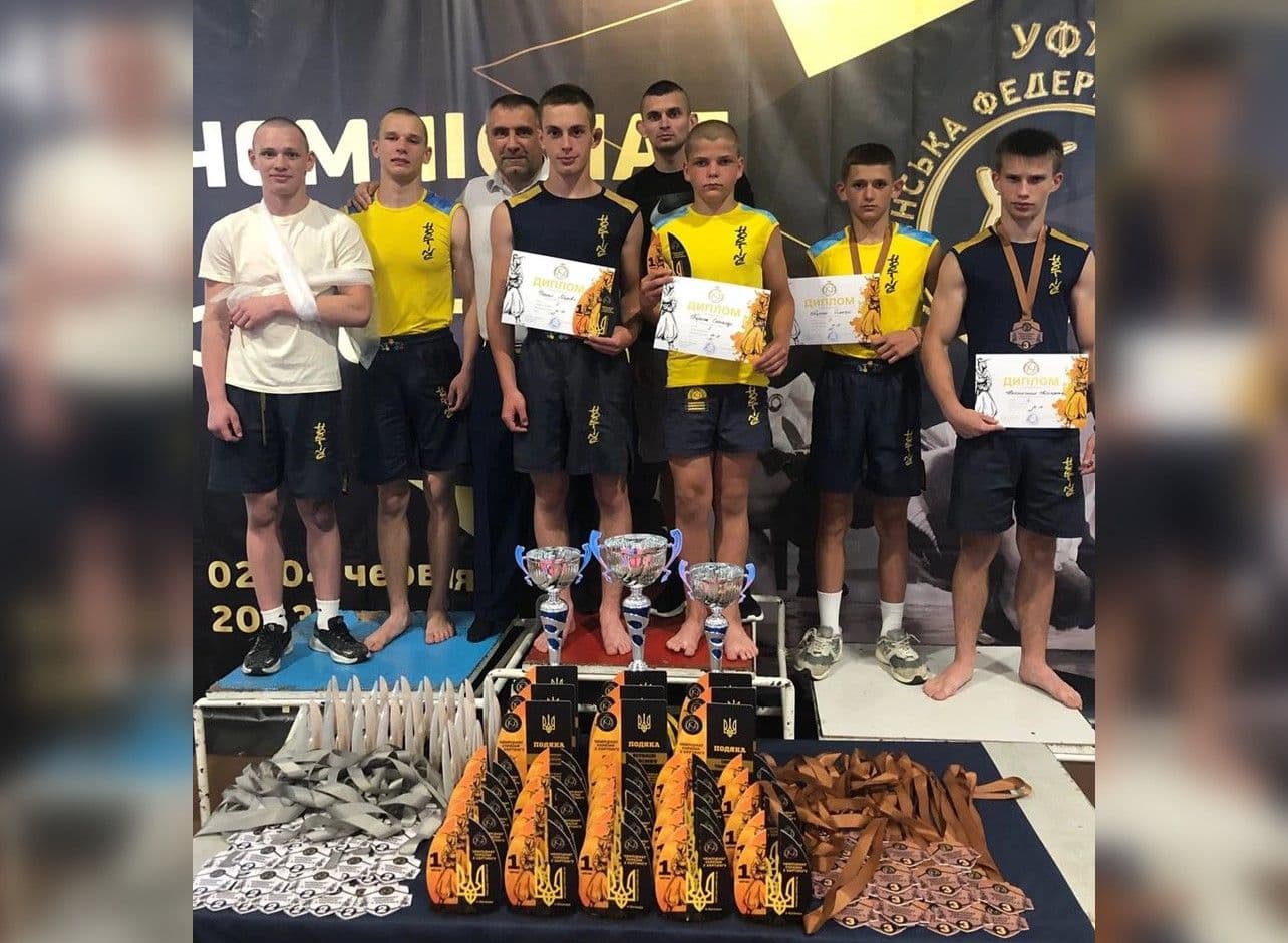 Спортсмени з Полтавщини вибороли чотири «золота» на чемпіонаті України