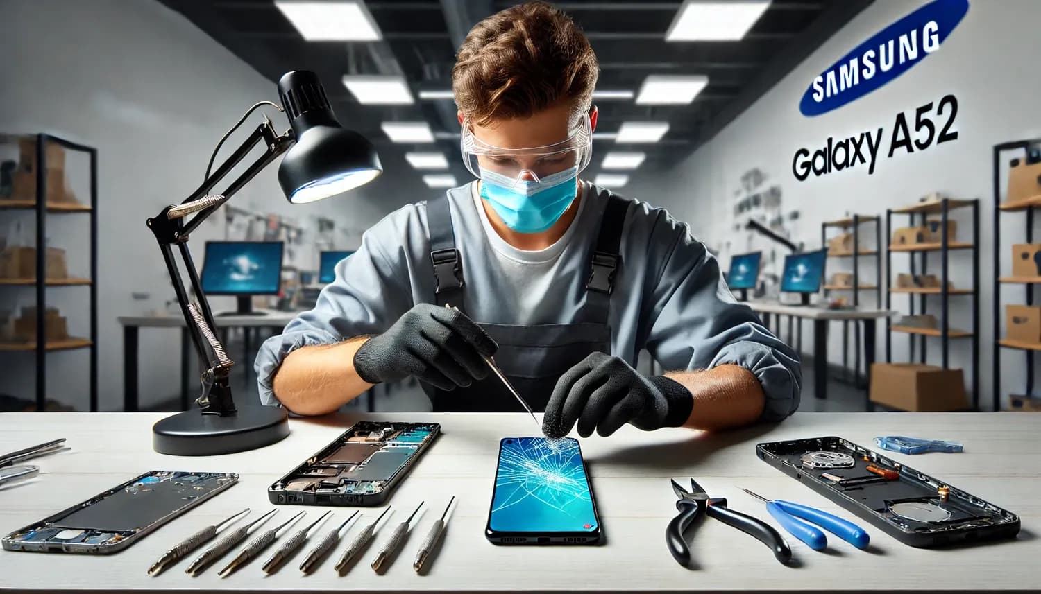 Заміна екрана Samsung Galaxy A52: як повернути смартфон до життя