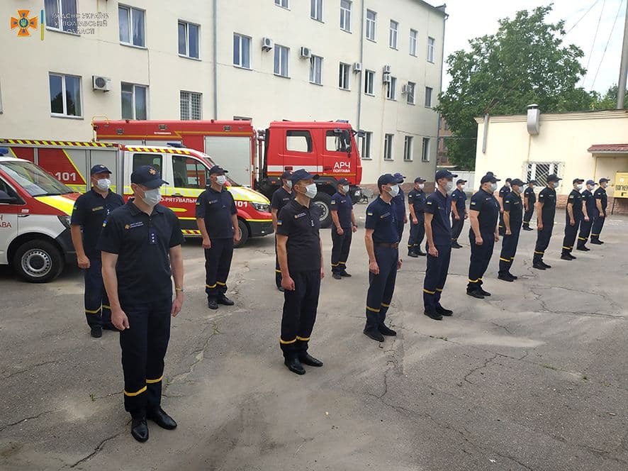 У Головному управлінні ДСНС відбулися урочистості з нагоди відзначення Дня Конституції України