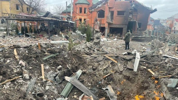 Уночі росіяни атакували Київщину – одна людина постраждала