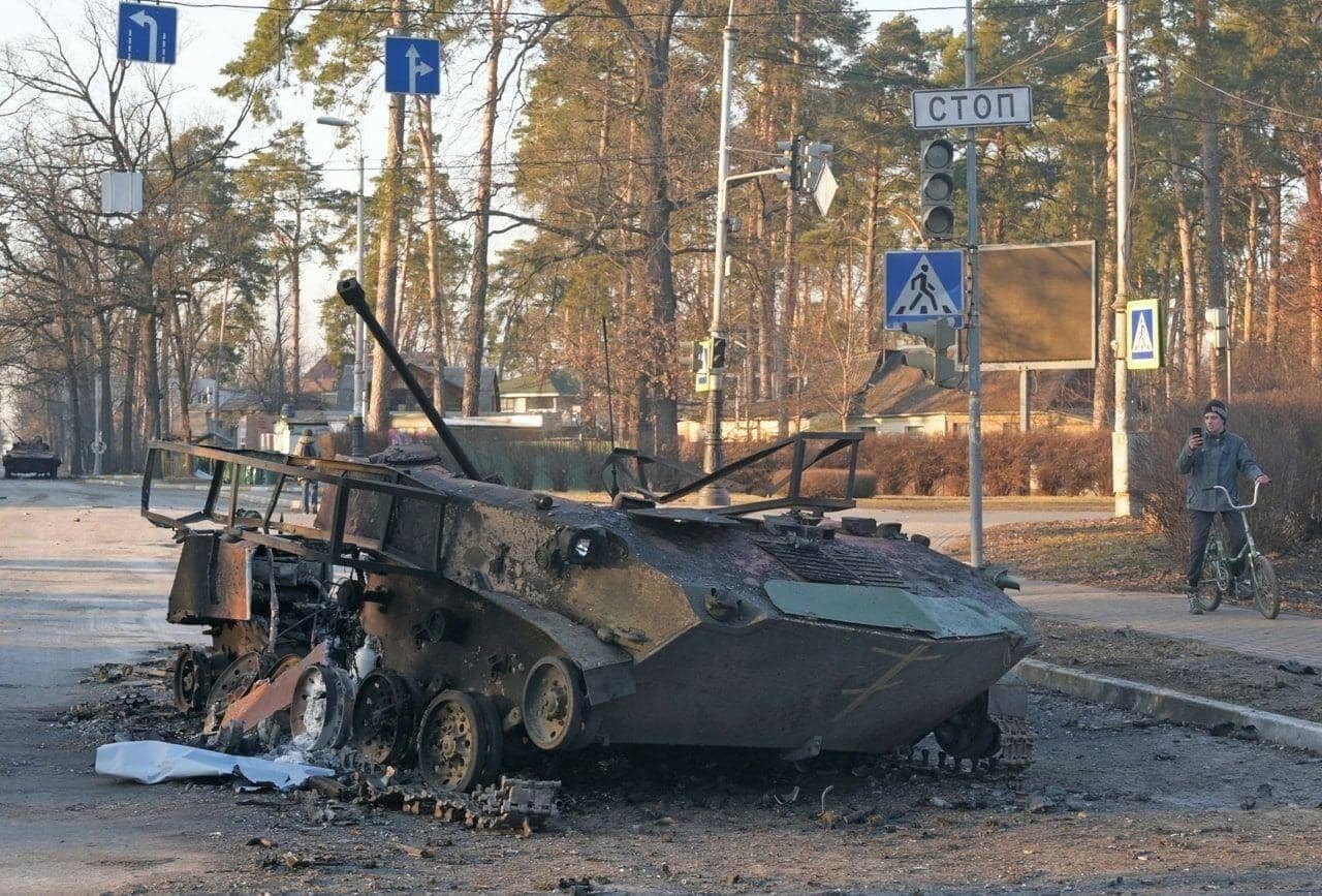 За шість днів війни Україна знищила понад 1500 одиниць військової техніки