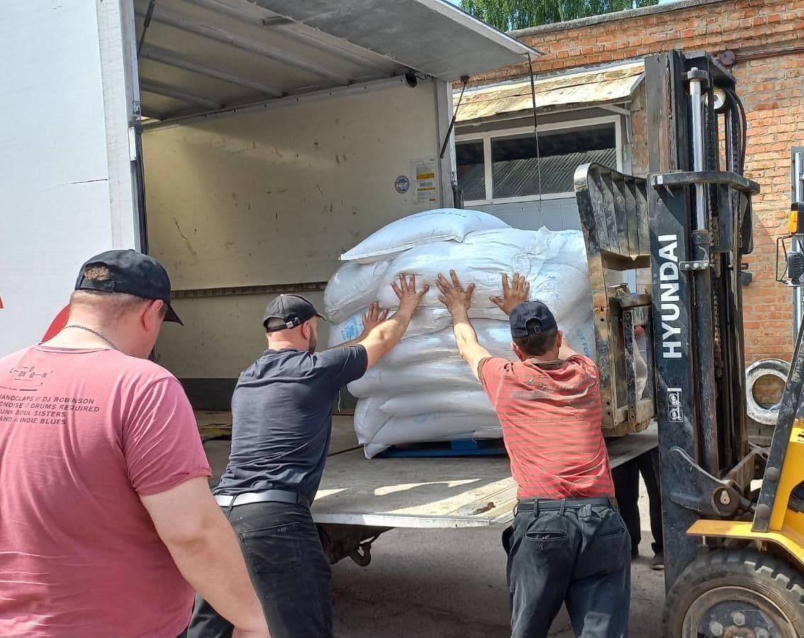 Ще п'ять громад Полтавщини отримали гуманітарну допомогу за програмою ООН