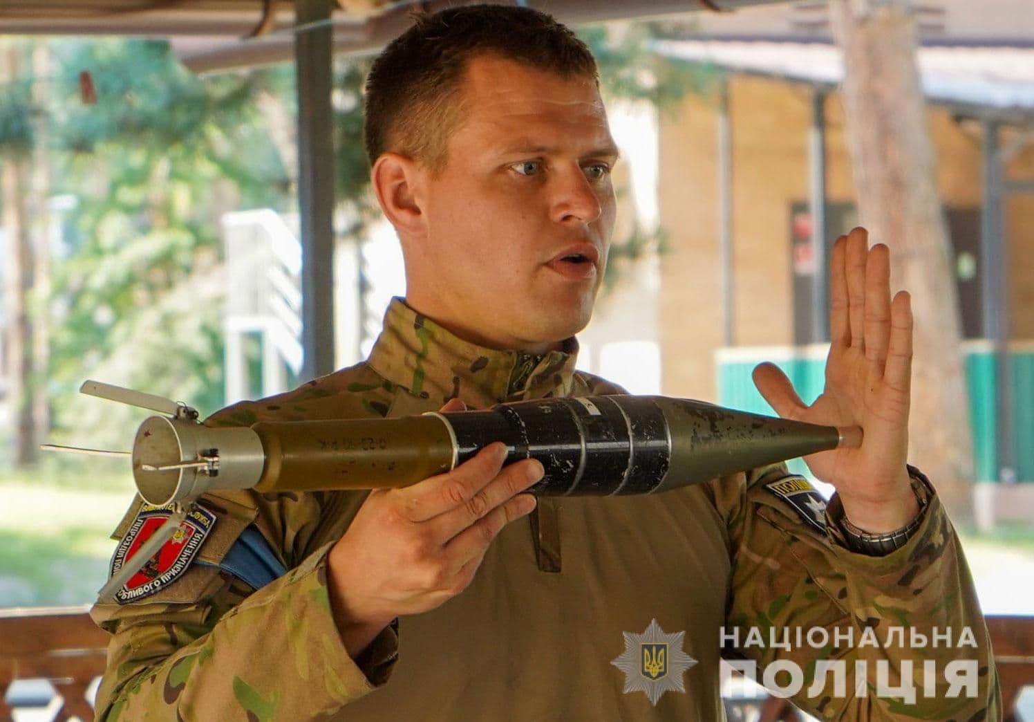 На Полтавщині добровольців навчали основ мінної безпеки
