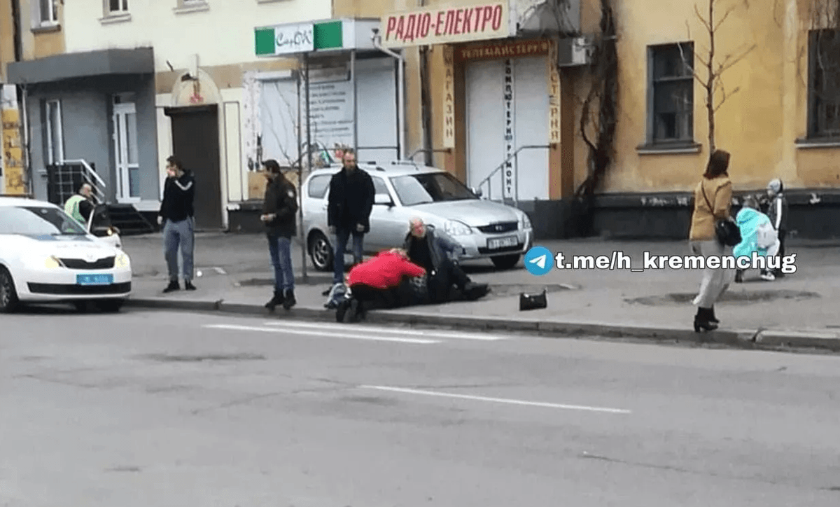 У Кременчуці авто збило чоловіка - потерпілий у лікарні