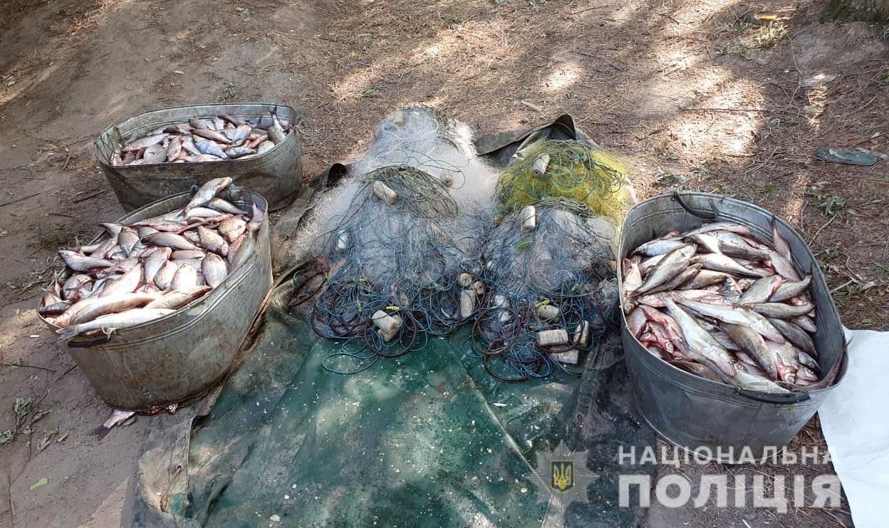 На Глобинщині браконьєр наловив риби на 100 тисяч гривень