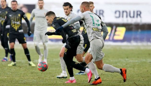 Полтавська «Ворскла» зіграла в нічию з «Рухом»
