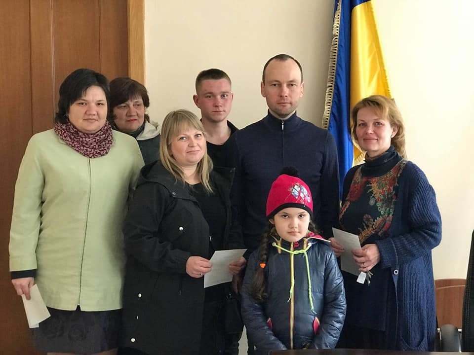 У громаді на Полтавщині три родини переселенців отримали ключі від квартир