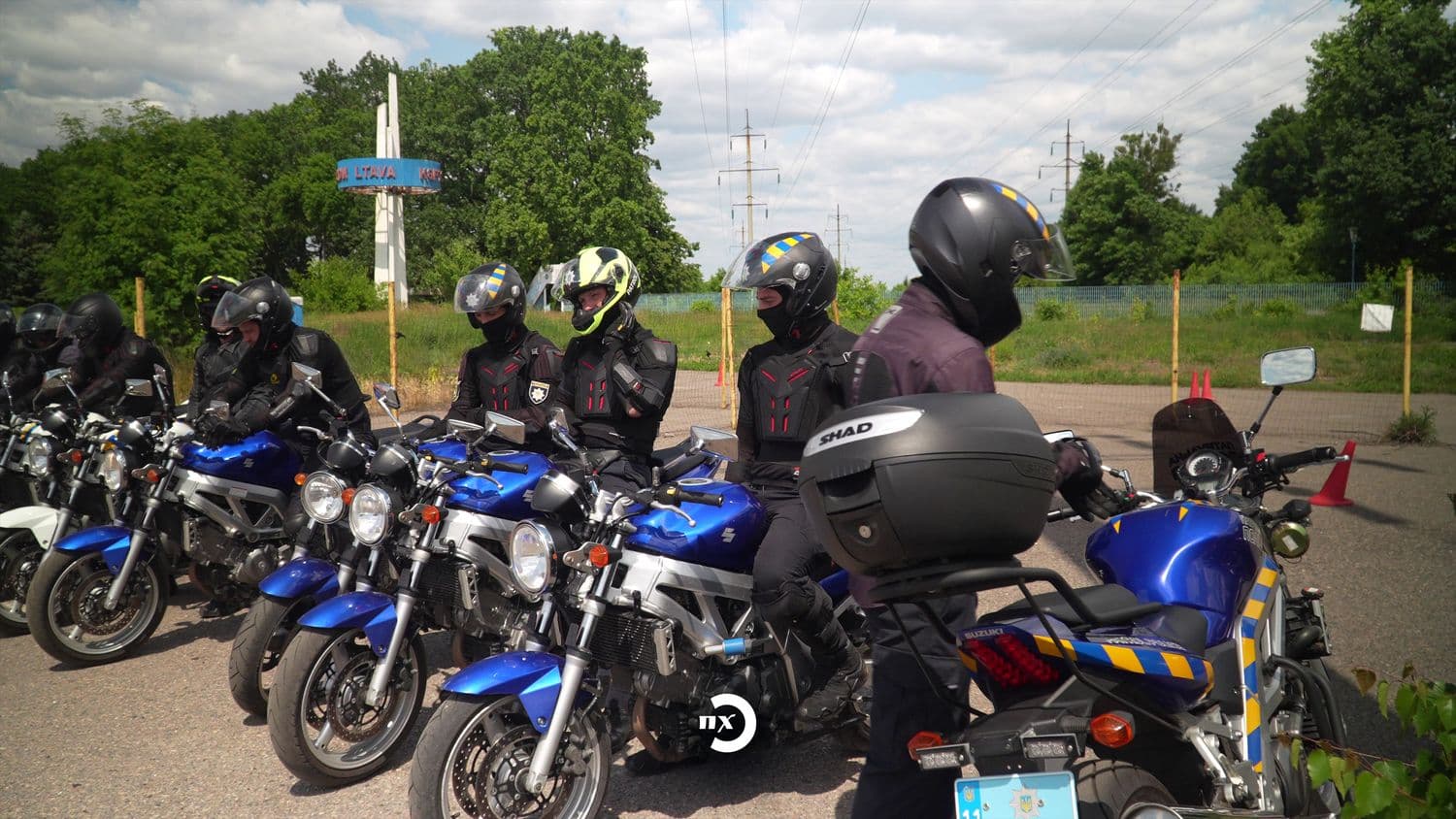 У Полтаві тренуються мотопатрульні з Одеси та Львова