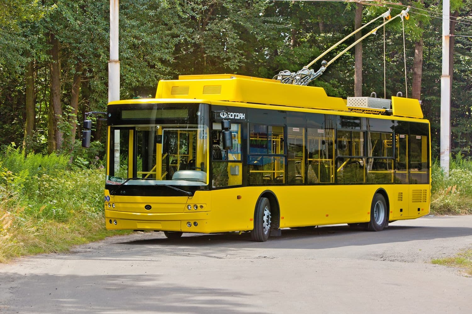 До Полтави доставили всі 40 нових тролейбусів