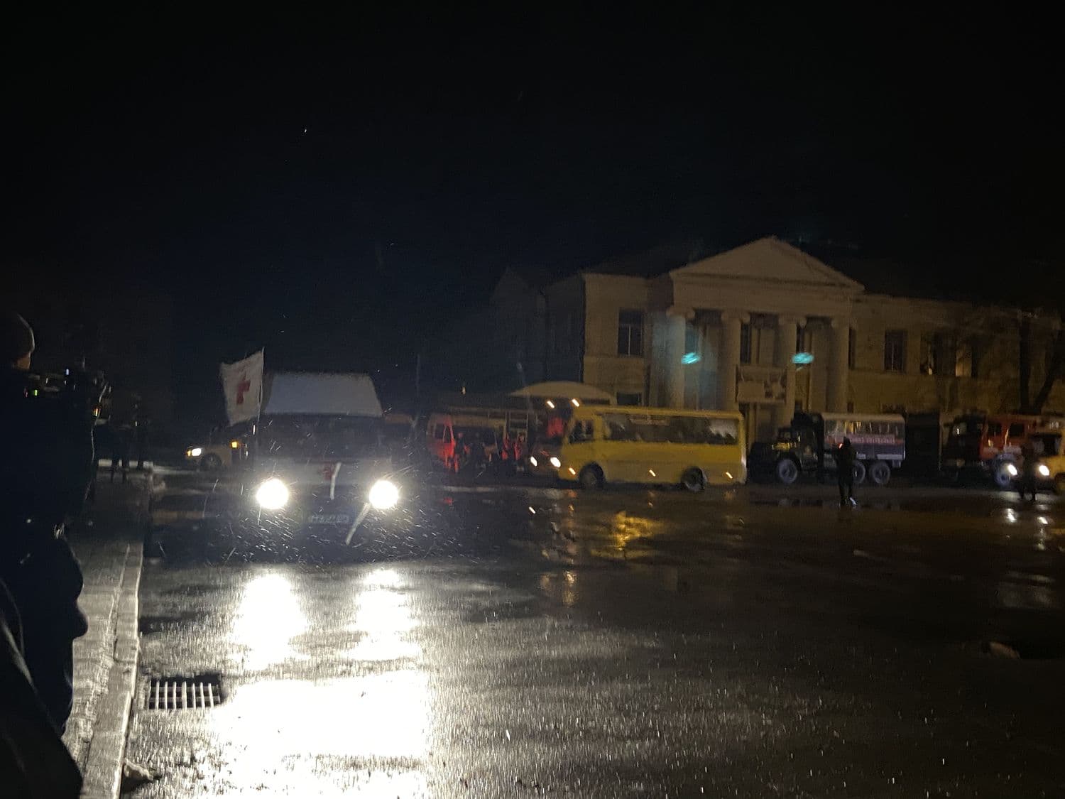 Перша колона евакуйованих із Сум вже в Полтаві