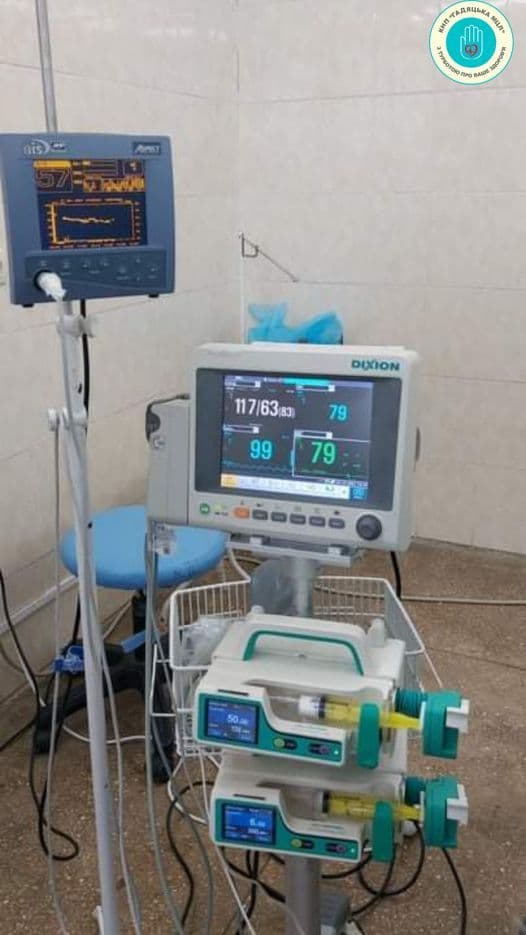 У Гадяцькій міській лікарні вперше провели системний тромболізис
