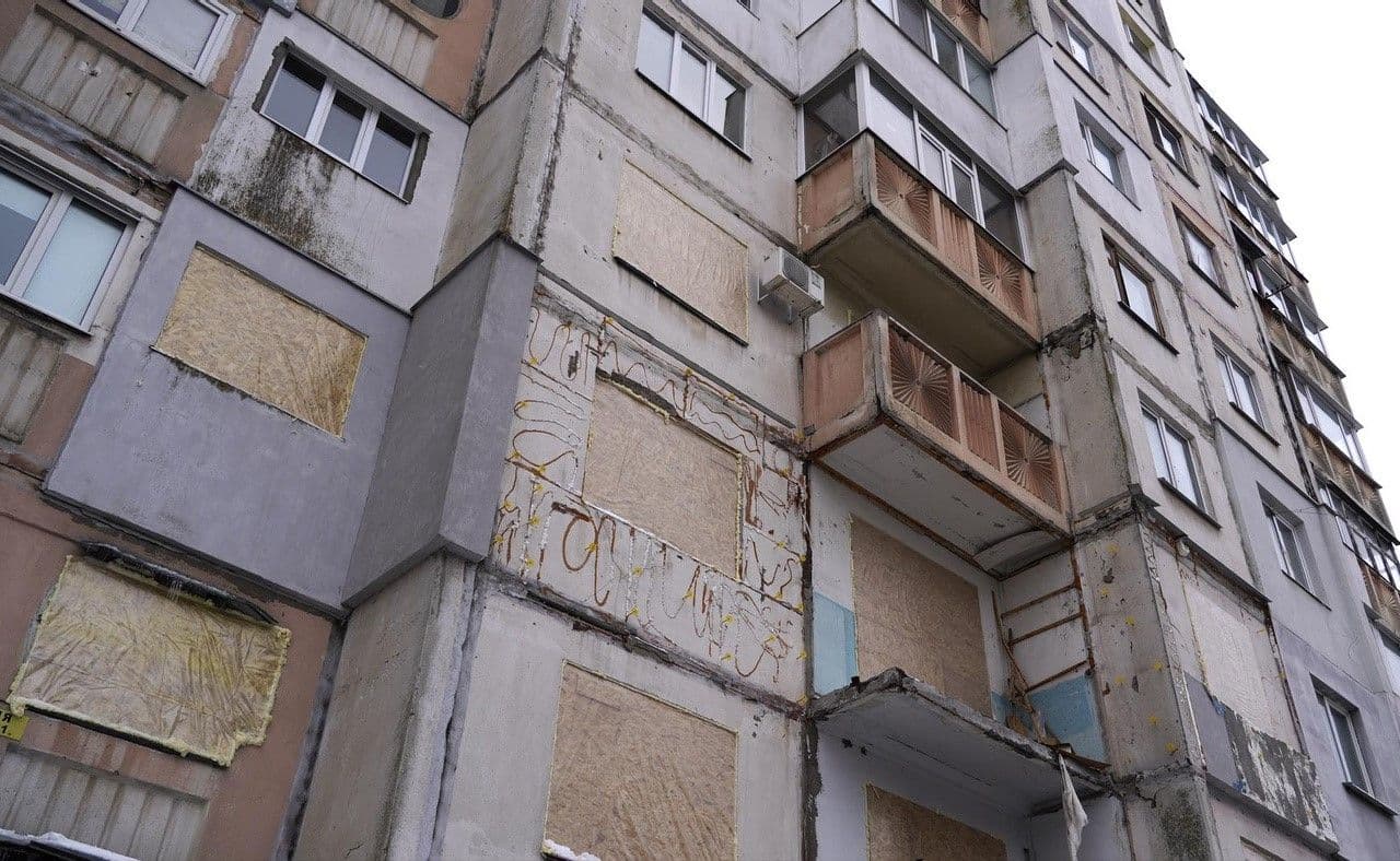 Як ремонтуватимуть будинок на Квітучій у Полтаві, в якому торік вибухнув балон