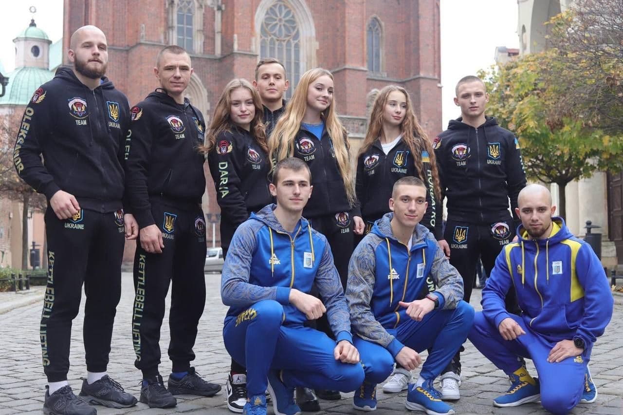 Полтавщина виборола перше місце на Кубку Європи з гирьового спорту
