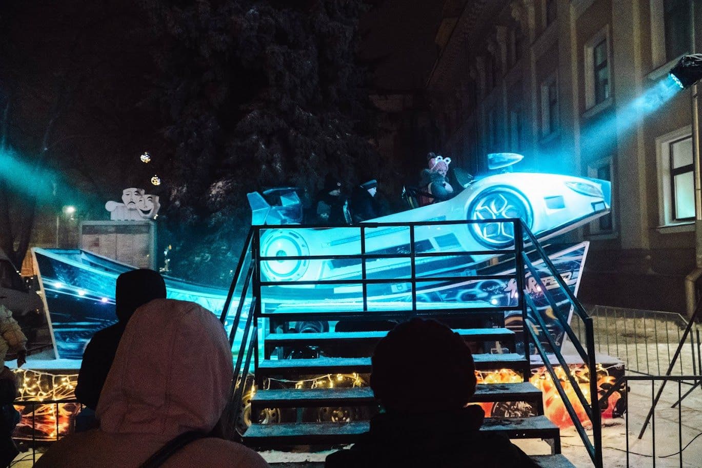 У Полтаві біля новорічної ялинки встановлять атракціони для дітей