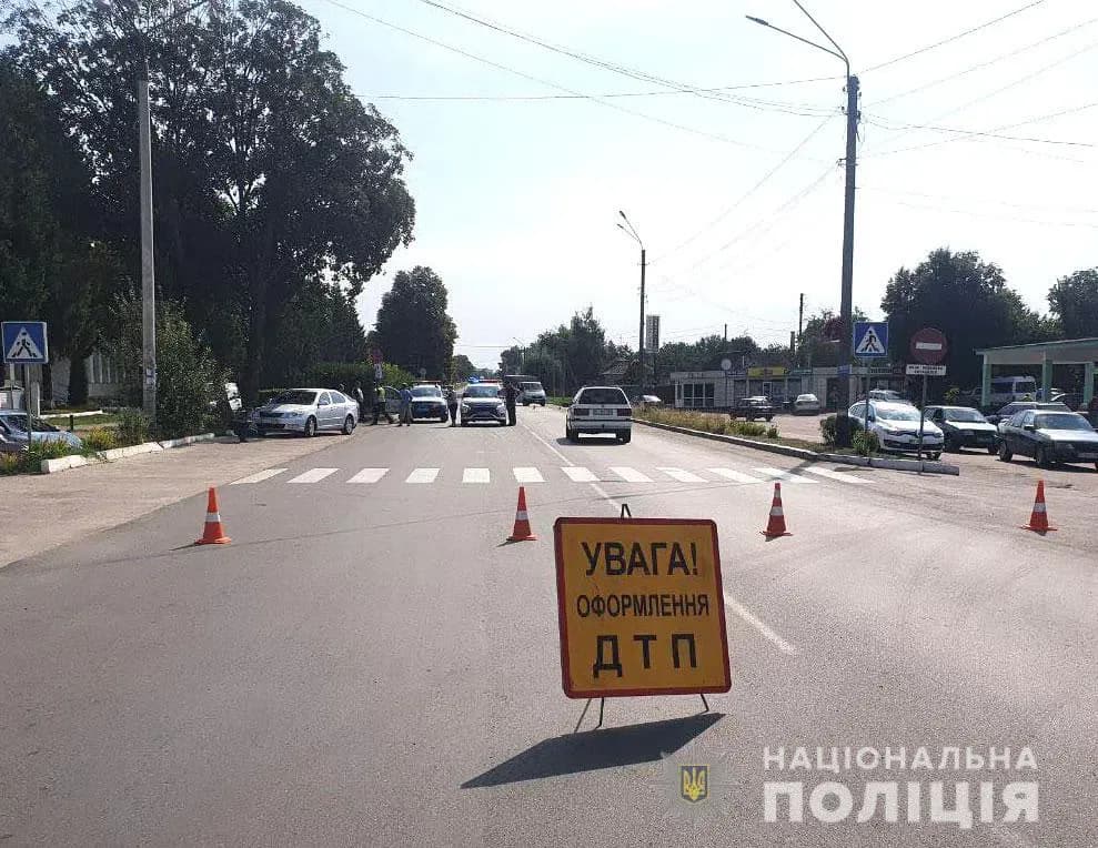 У Гадячі збили двох підлітків, вони в лікарні