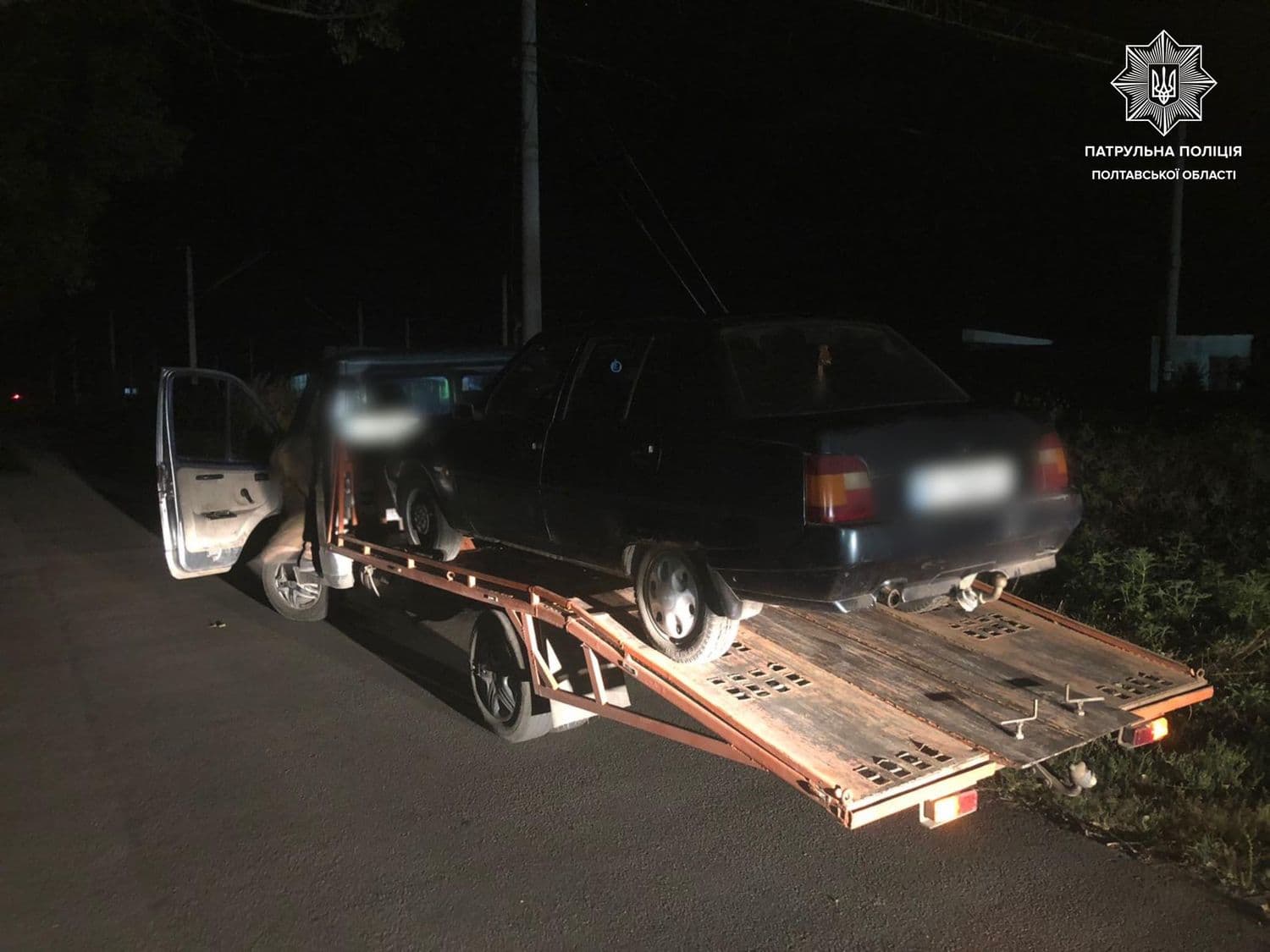 У Полтаві п'яний водій пропонував поліцейським хабар