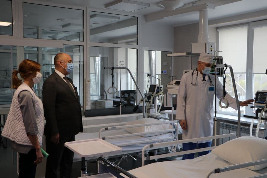 У Полтаві в 1-міській лікарні запрацювало оновлене відділення анестезіології та інтенсивної терапії