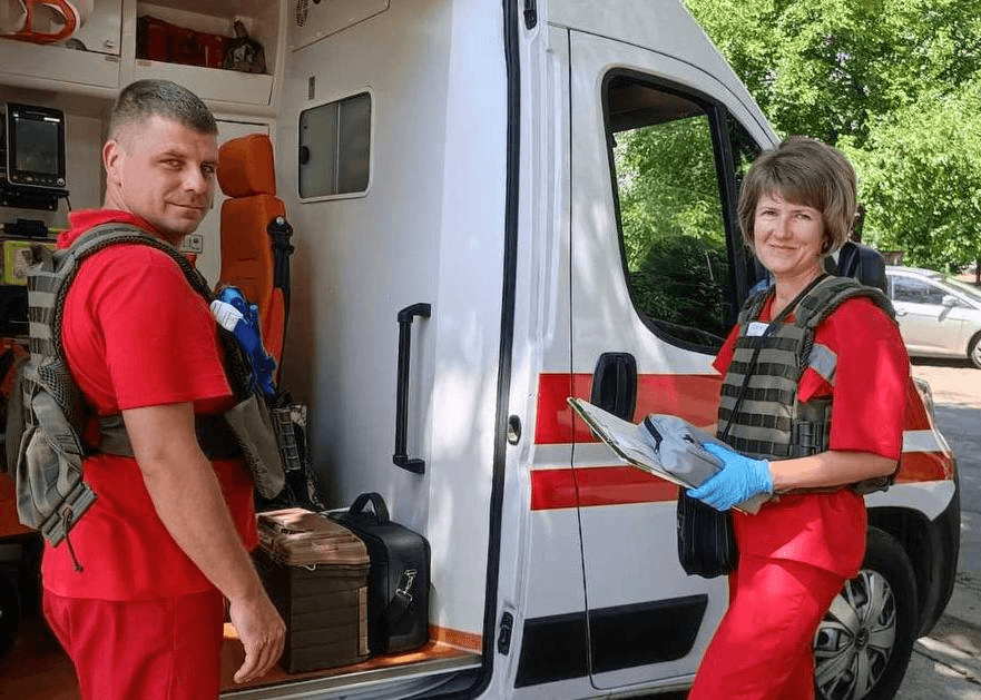 На Херсонщині працюють полтавські бригади «швидких»