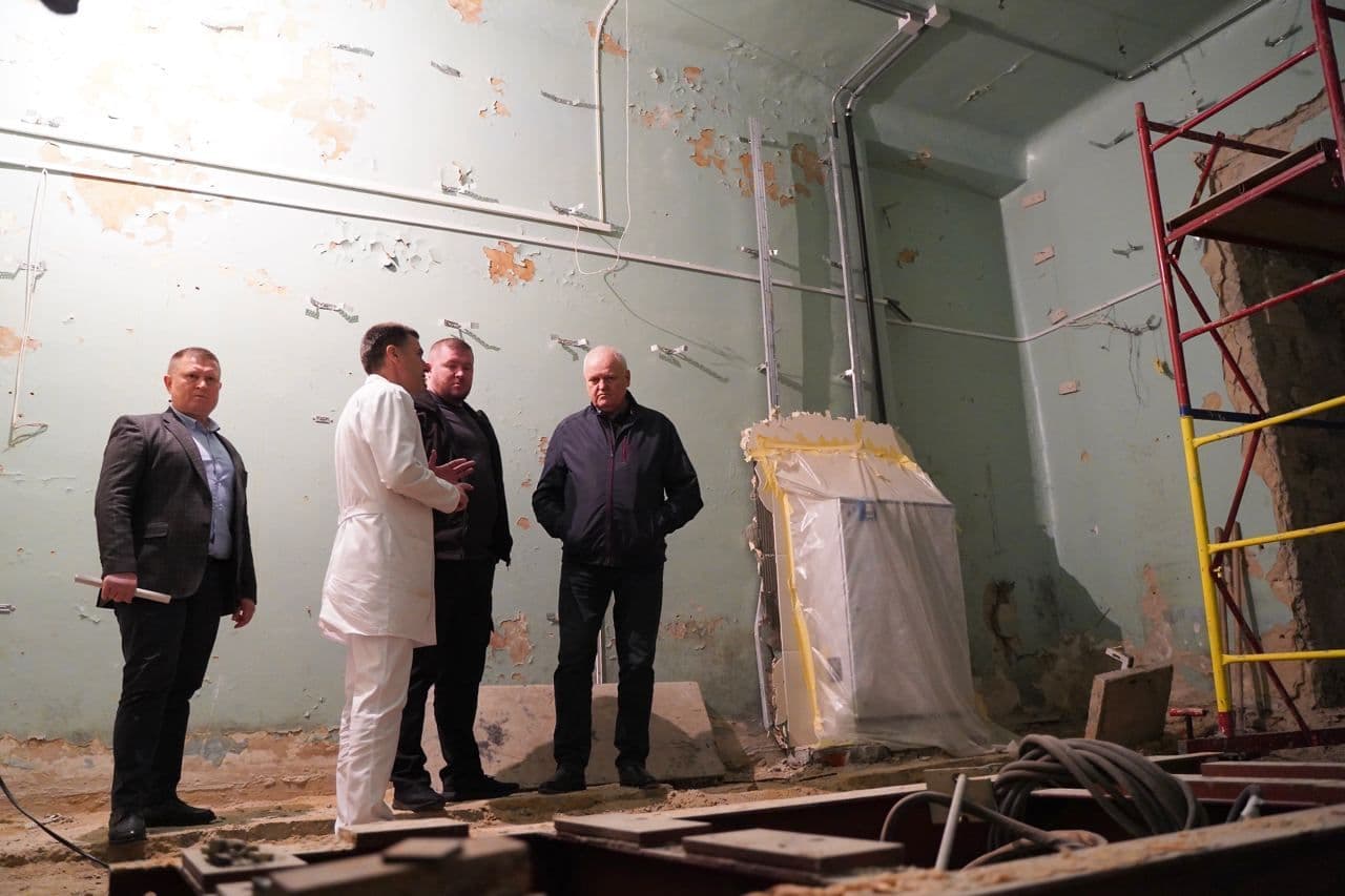 У Полтавському онкодиспансері розпочали ремонт, щоб встановити обладнання для лікування раку