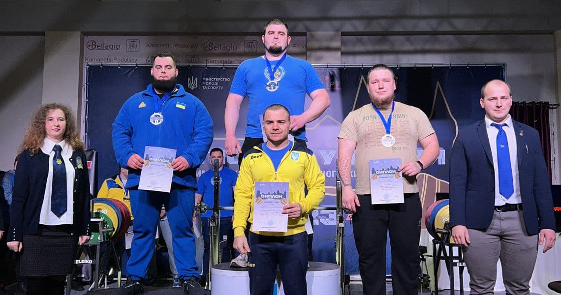 Спортсмени полтавського медуніверситету вибороли перемогу на чемпіонаті України з пауерліфтингу