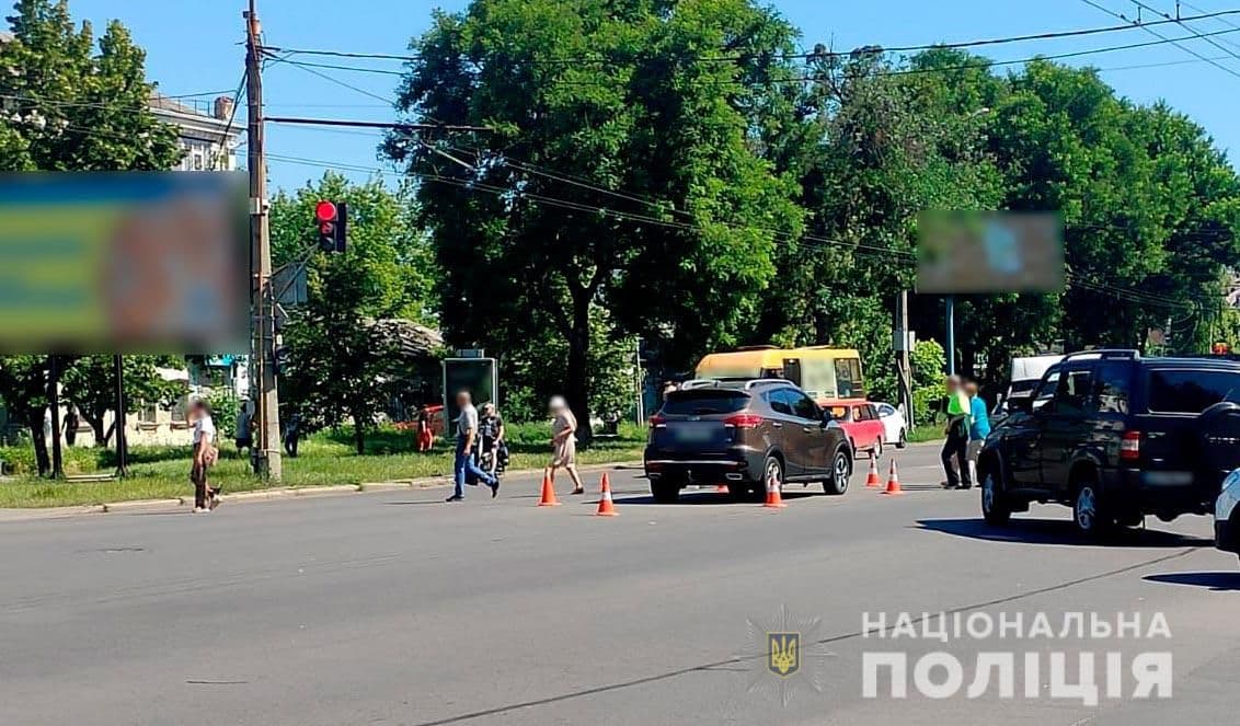 У Полтаві водій авто зіткнувся з 11-річним велосипедистом
