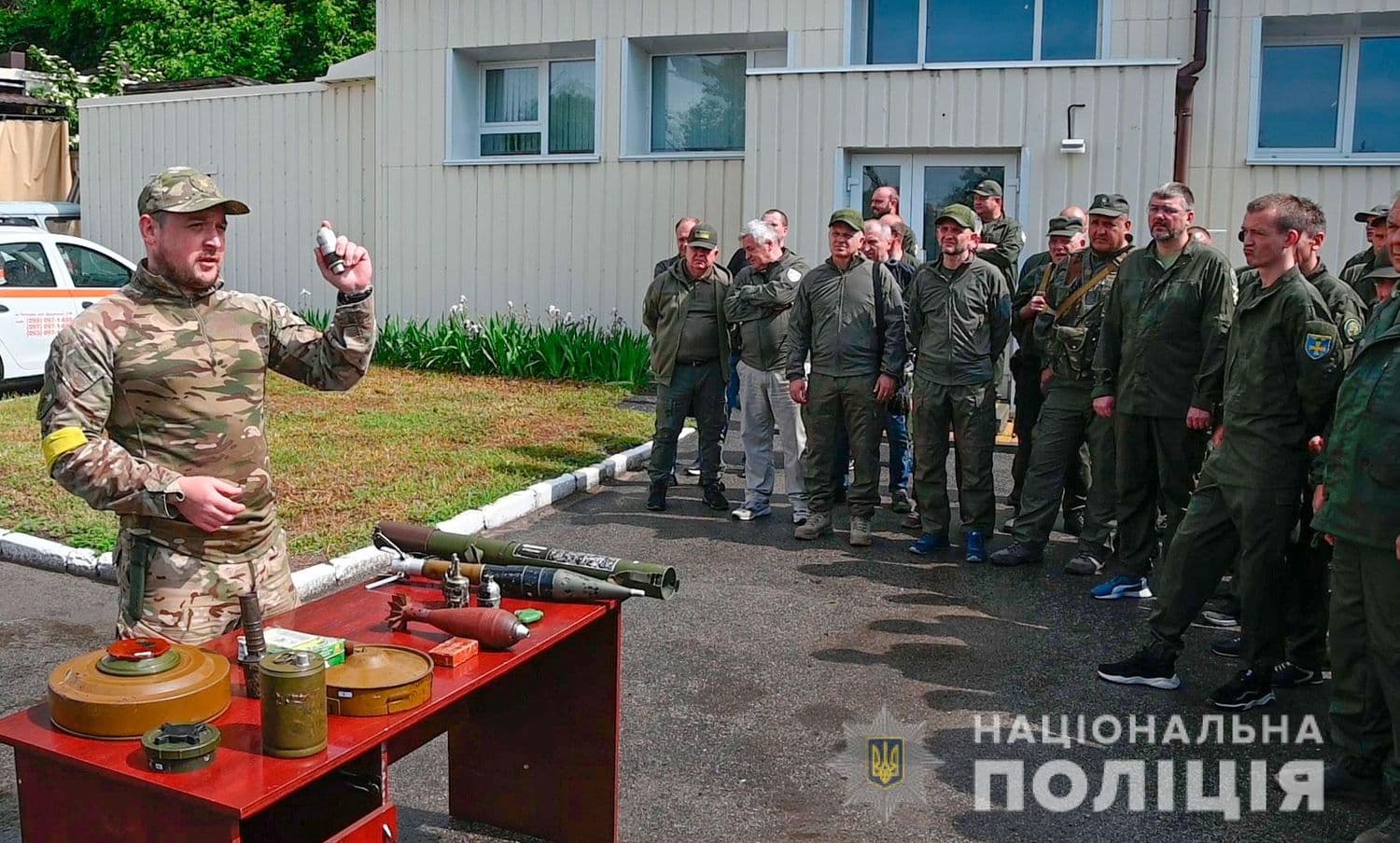 Полтавські добровольці склали присягу