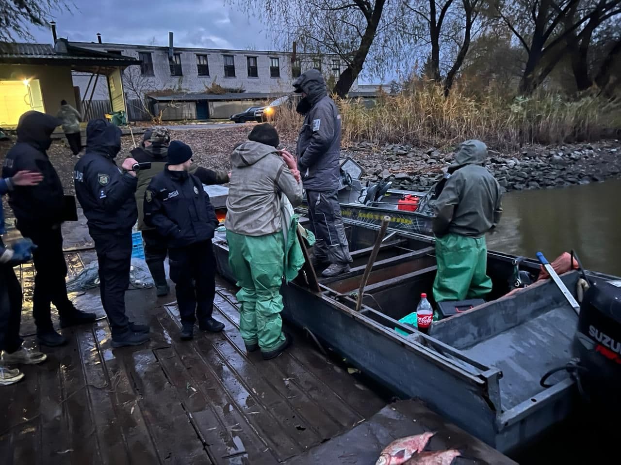 На Полтавщині спіймали браконьєрів, які наловили риби на понад мільйон гривень