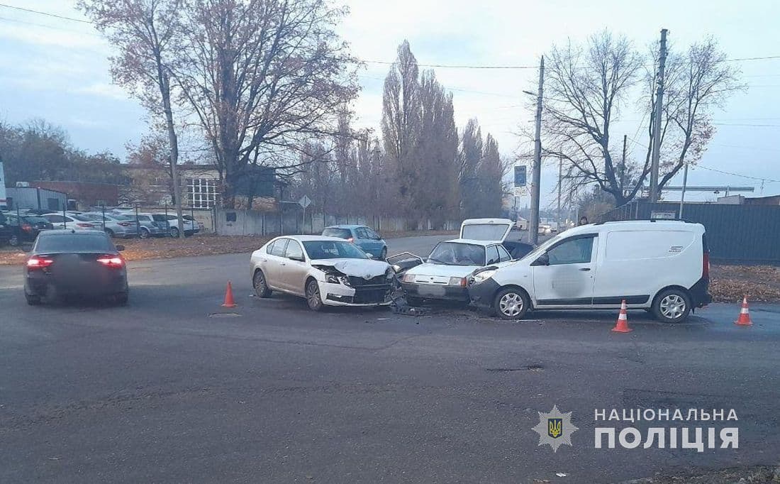 У ДТП у Полтаві постраждали дві людини