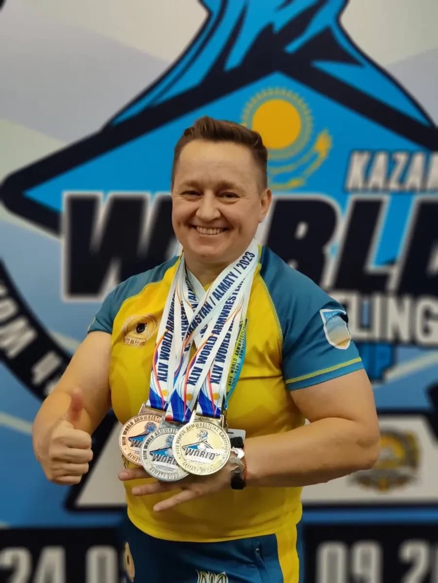 Полтавська спортсменка стала чемпіонкою світу з армреслінгу