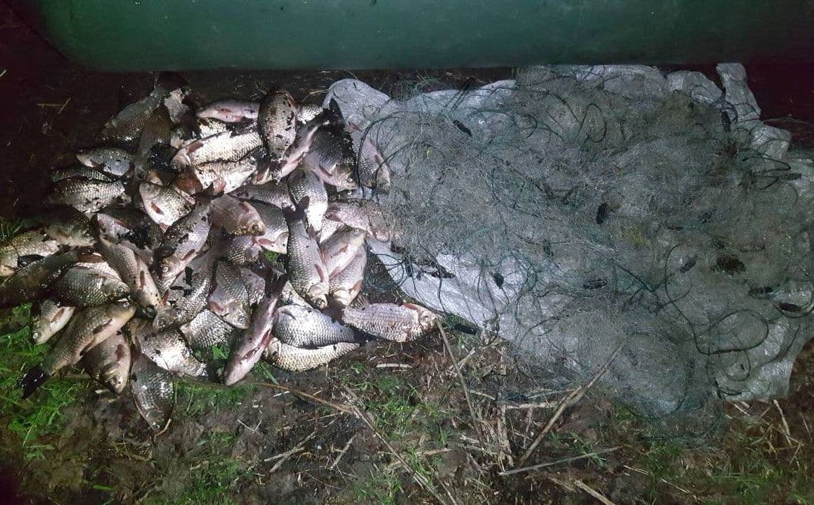 Наловив риби на понад 50 тисяч гривень: на Полтавщині спіймали браконьєра