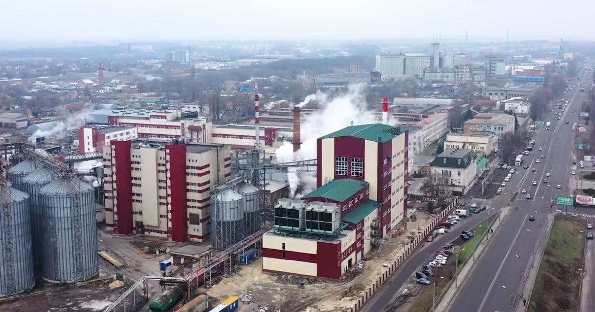 У Полтаві наступного тижня завершаться налагоджувальні роботи на котлі біля заводу «Кернел»