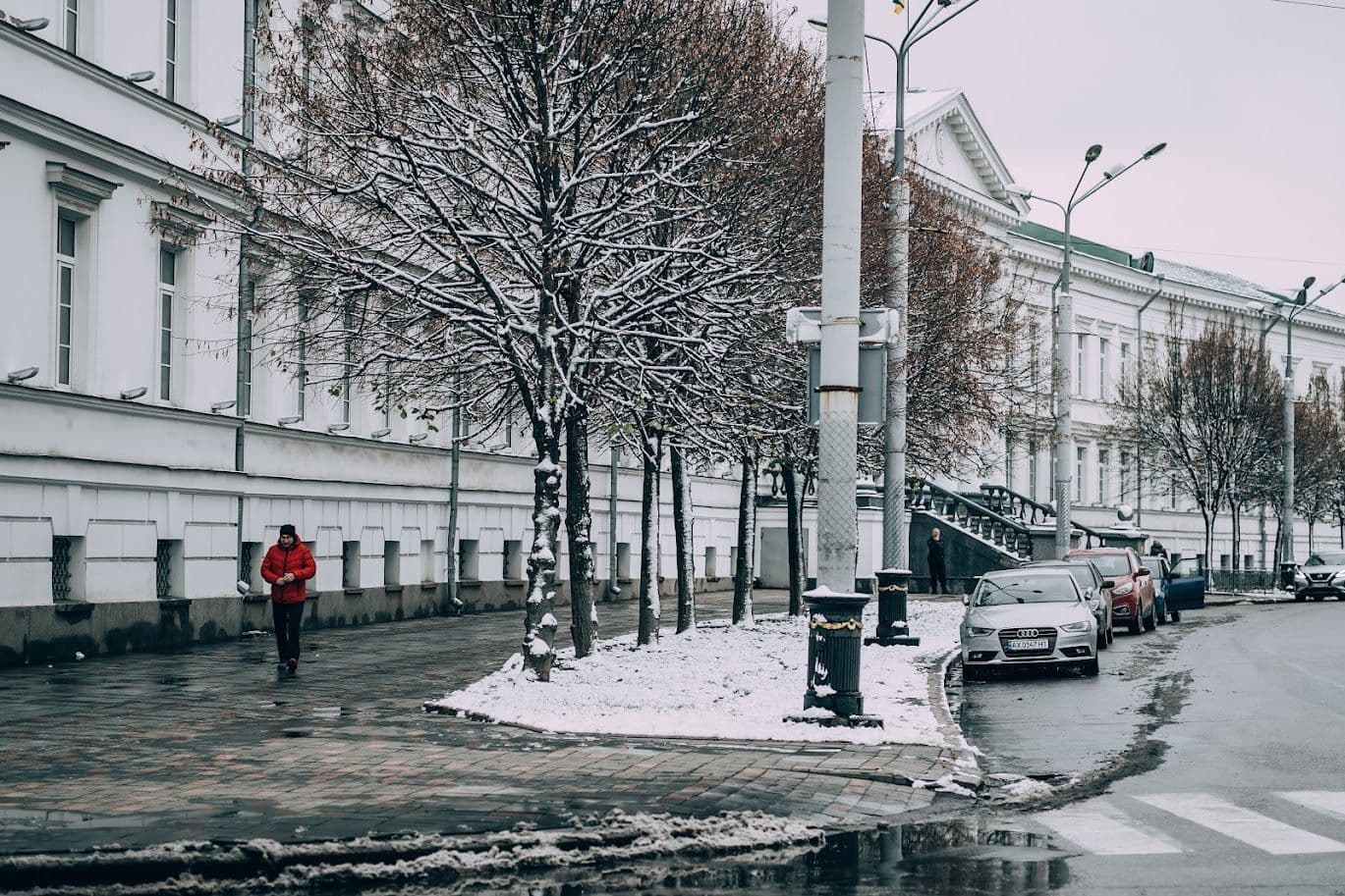 Цими вихідними у Полтаві прогнозують мокрий сніг