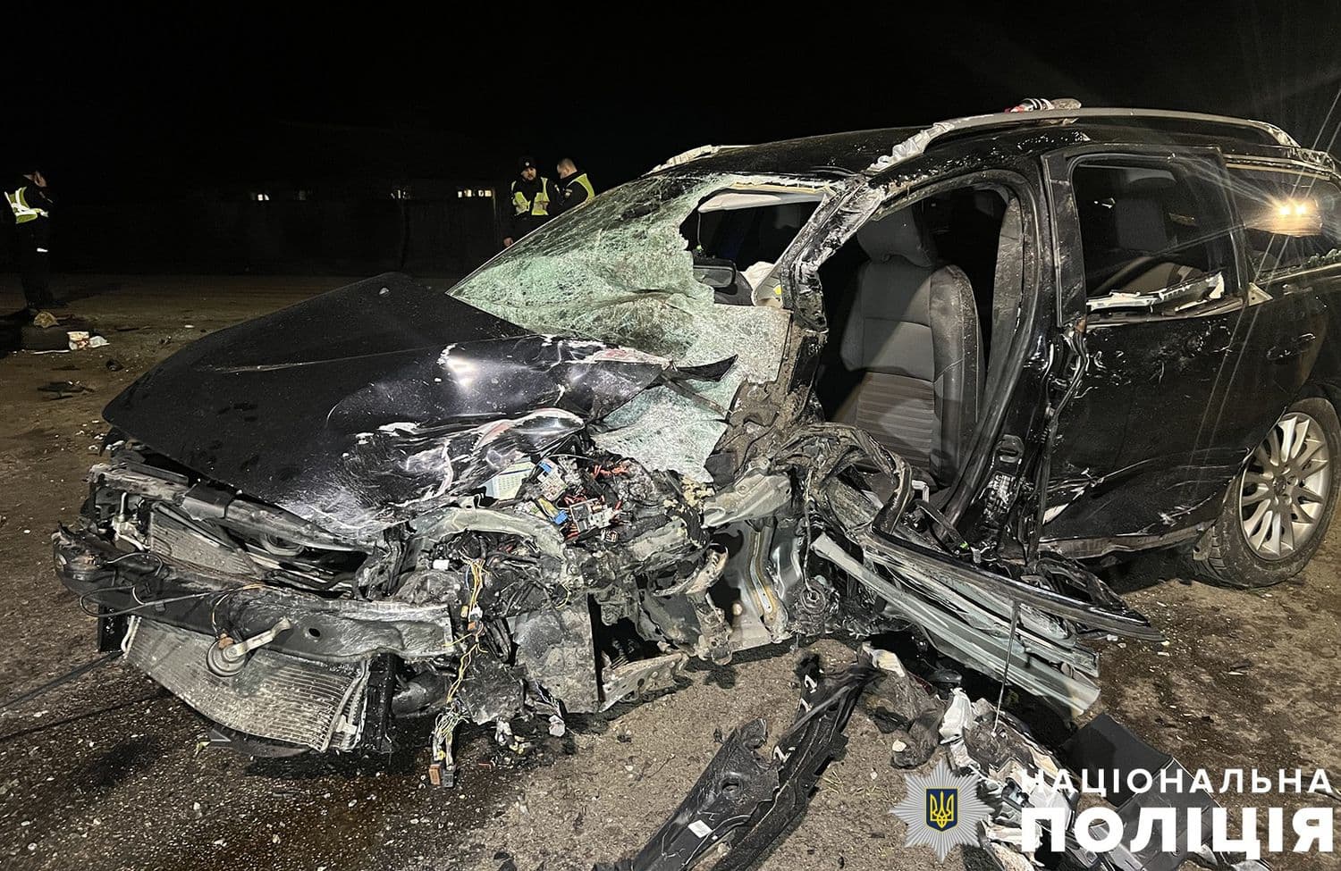 На Полтавщині в ДТП загинула людина, ще п'ятеро травмувалися