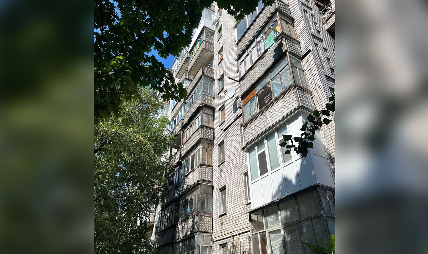 На Полтавщині чоловік випав з дев'ятого поверху і загинув