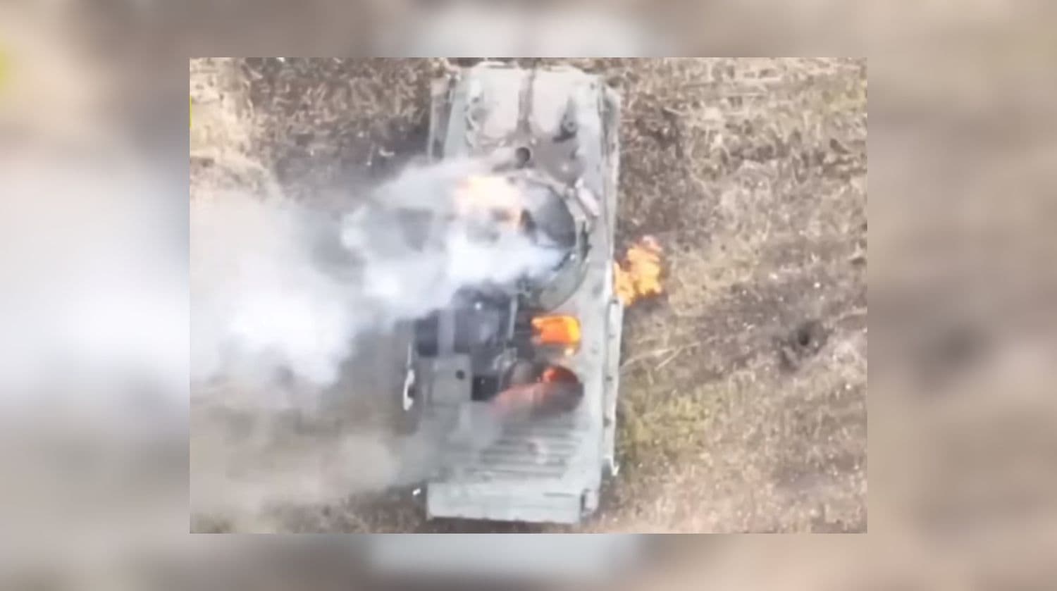 Розвідники «чітким попаданням» у люк знищили ворожу БМП