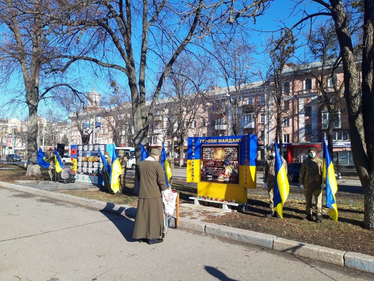 Полтавці вшанували пам’ять Героїв Небесної Сотні