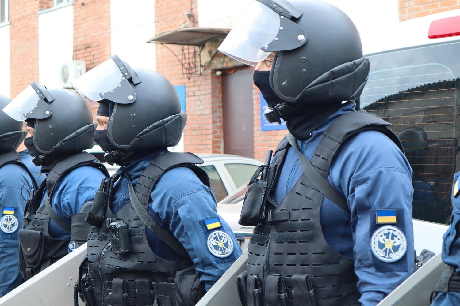 Дивіться, як тренується судова охорона Полтавщини