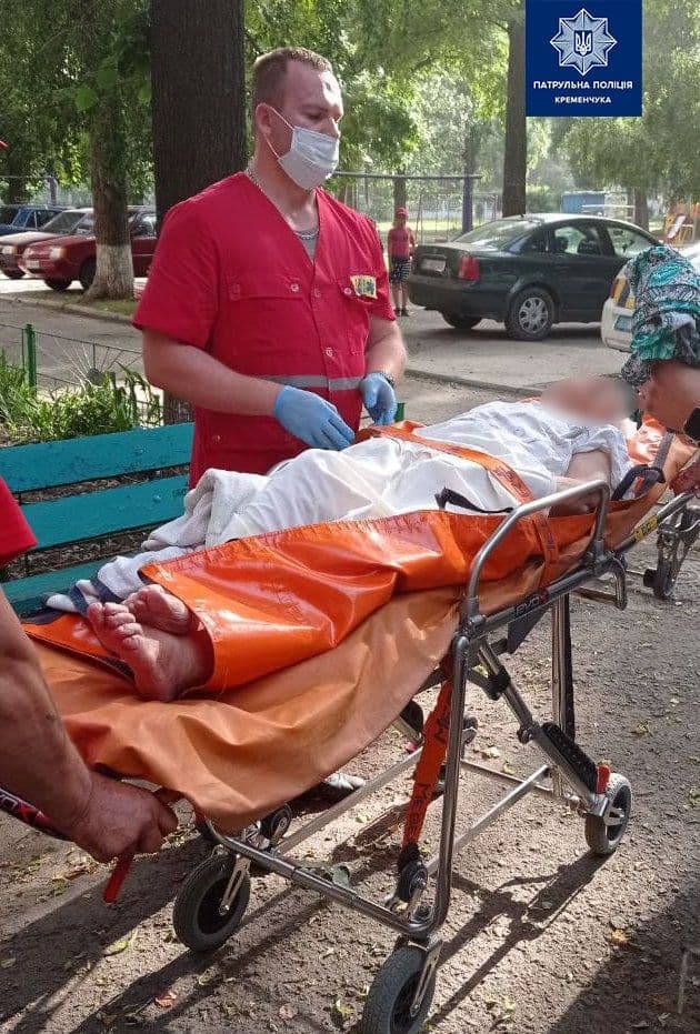 У Кременчуці врятували бабусю, яка благала про допомогу