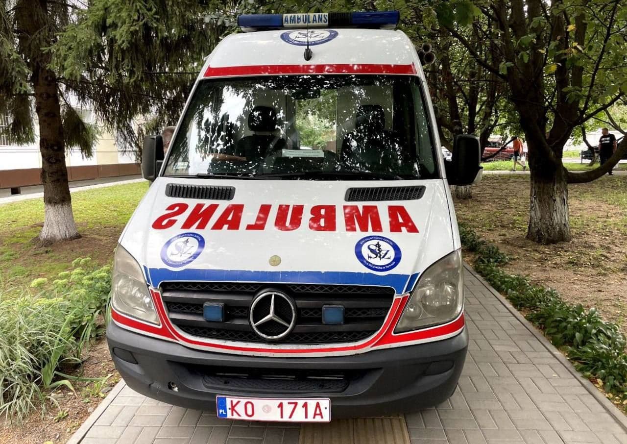 Полтавському госпіталю для ветеранів війни передали «швидку»