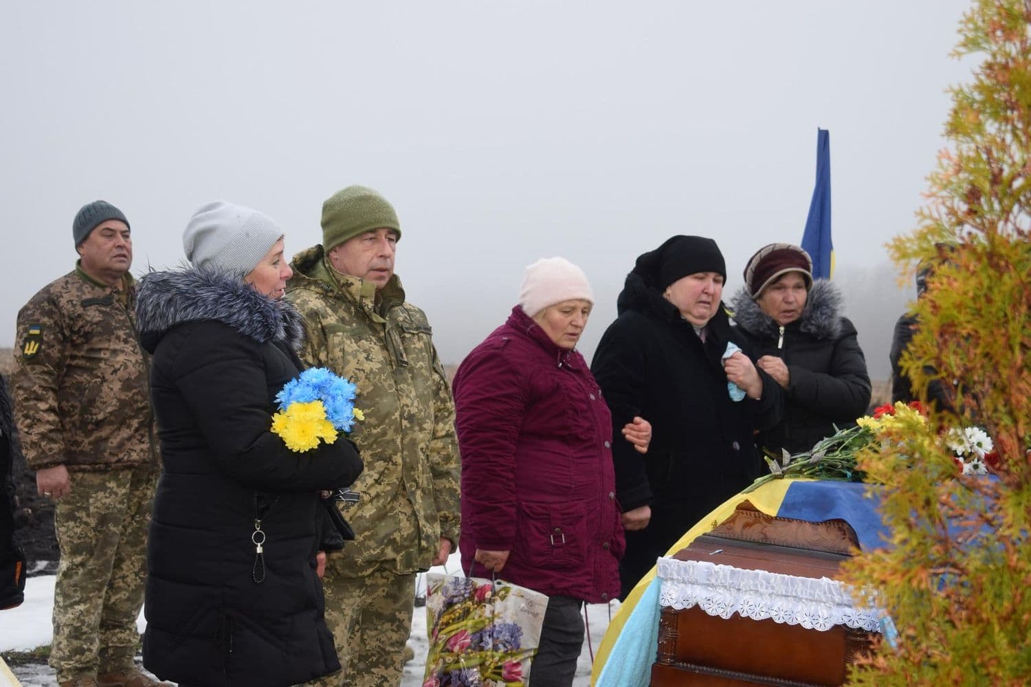 На Полтавщині попрощалися з двома полеглими військовими