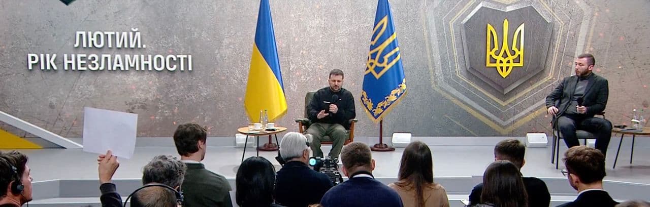 Зеленський про перемовини з путіним: «Там немає з ким говорити»