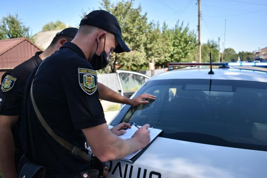 На Полтавщині протягом свят поліція склала майже 20 протоколів на нетверезих водіїв