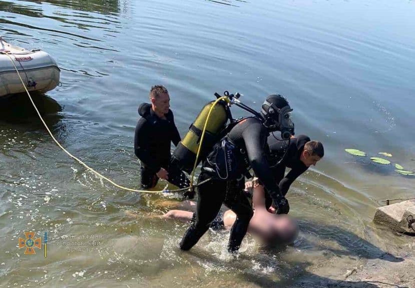 У Кременчуцькому районі із Псла дістали тіло потопельника