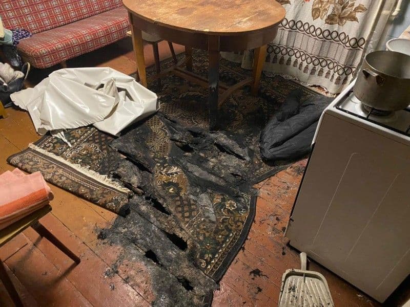 На Полтавщині жінка згоріла у пожежі