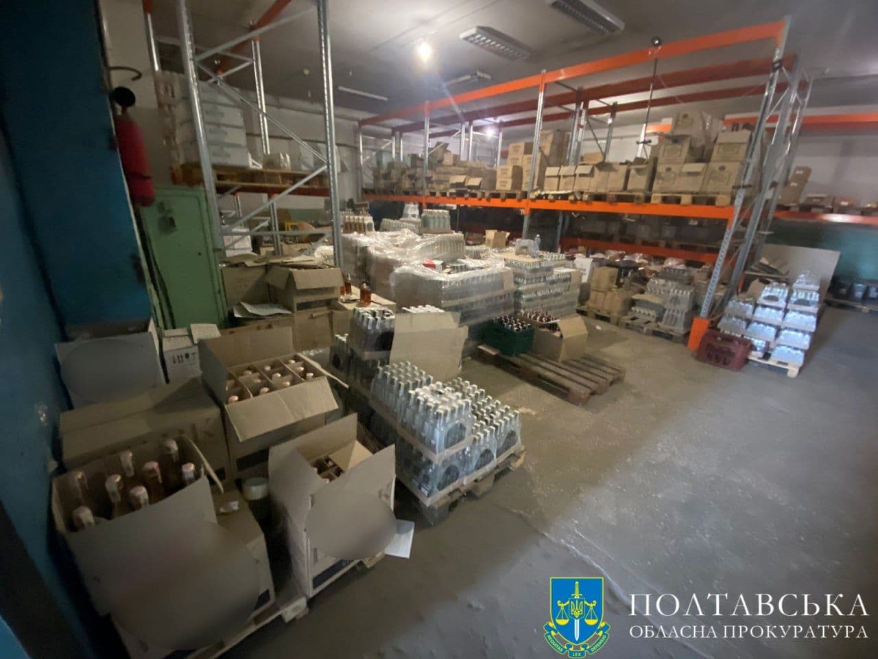 На Полтавщині вилучили підробного алкоголю і цигарок на 23 мільйони гривень