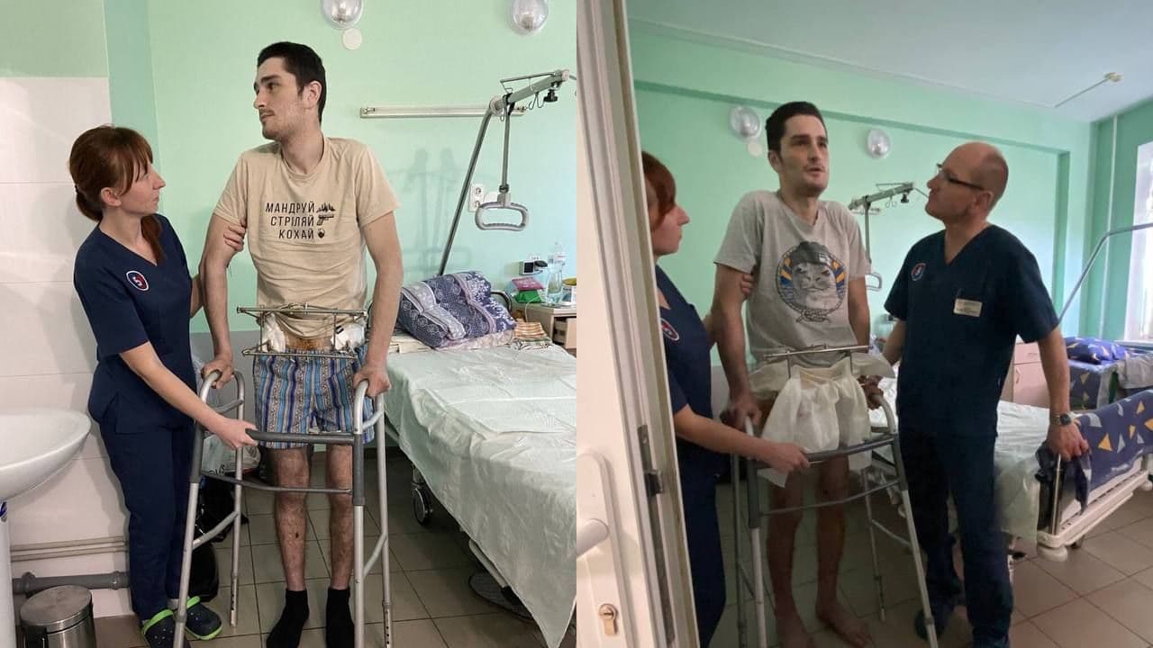 «Вони зламали моє тіло, але ніколи не зламають дух»: полтавського захисника Маріуполя повернули з полону