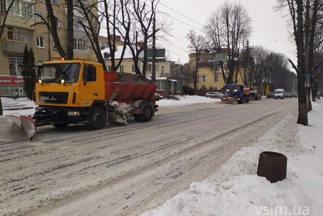 За чисткою снігу на Полтавщині можна буде слідкувати онлайн