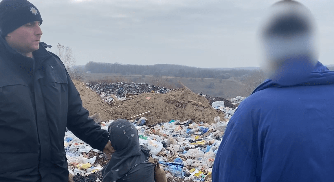 На Полтавщині чоловік убив і заховав на сміттєзвалищі людей