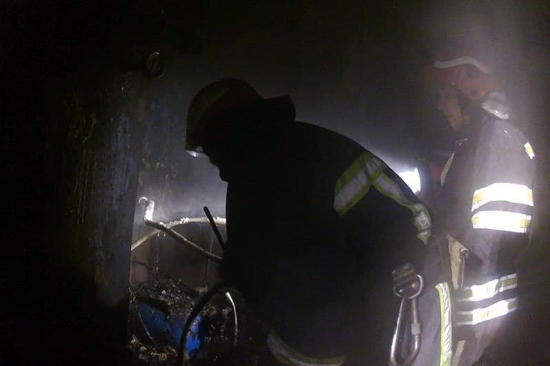 Пожежа на Лохвиччині: одна людина з опіками
